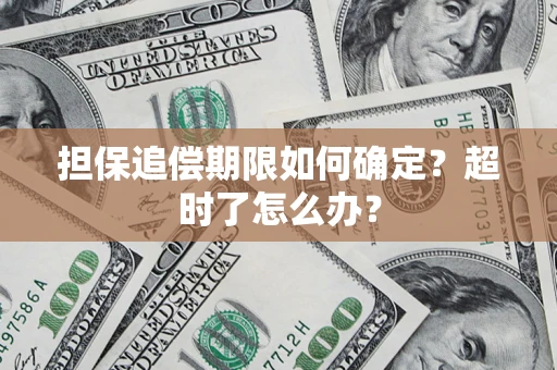 济南担保追偿期限如何确定？超时了怎么办？