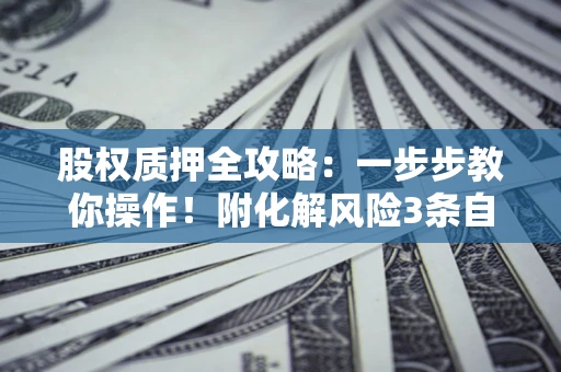 济南股权质押全攻略：一步步教你操作！附化解风险3条自救法则