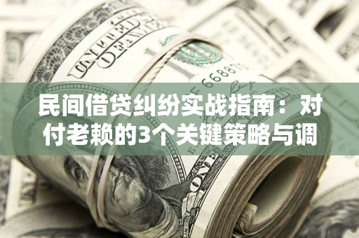 济南民间借贷纠纷实战指南：对付老赖的3个关键策略与调解盲区解析